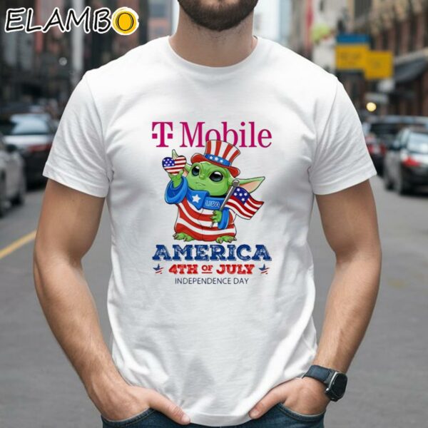 T Mobiles Baby Yoda America 4th of July Independence Day 2024 Shirt 2 Shirts 26