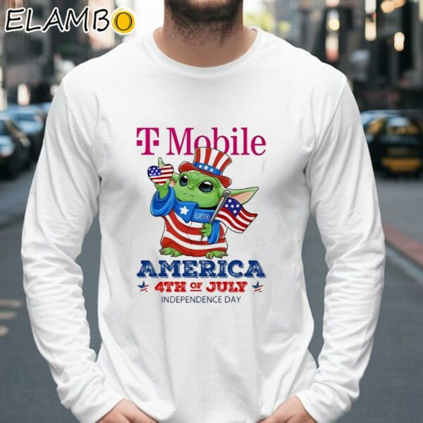 T Mobiles Baby Yoda America 4th of July Independence Day 2024 Shirt Longsleeve 39