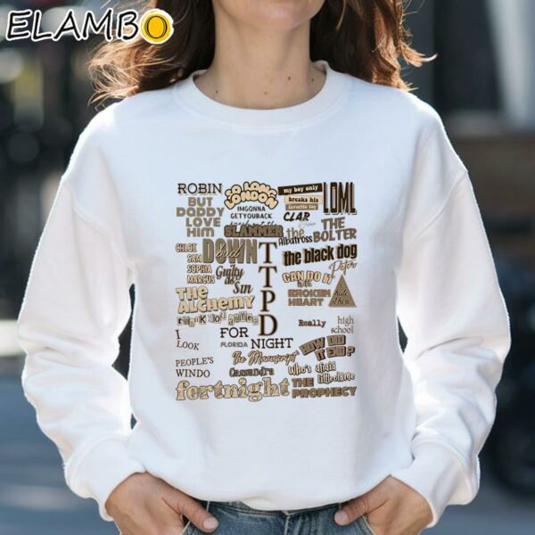 Taylor Swift Full TTPD Album Books Shirt Sweatshirt 31