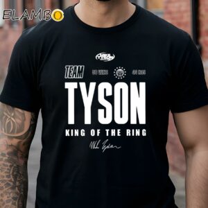 Team Tyson Mike Tyson King Of The Ring Shirt Black Shirt Shirts