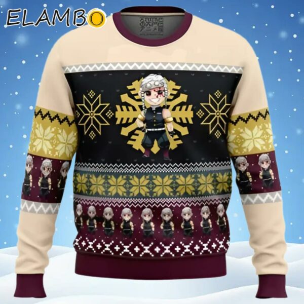 Tengen Uzui Demon Slayer Ugly Christmas Sweater Ugly Sweater