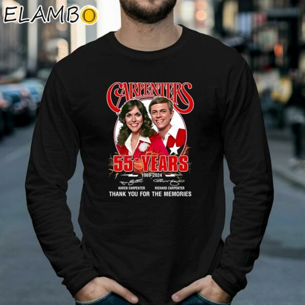 The Carpenters 55 Years 1969 2024 Thank You For The Memories Shirt Longsleeve 39