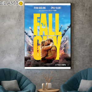 The Fall Guy 2024 Movie Ryan Gosling Emily Blunt Poster