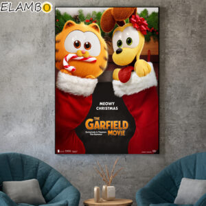 The Garfield 2024 Movie Canvas Poster Wall Art Home Decor