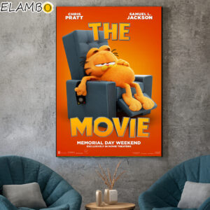 The Garfield 2024 Movie Poster Wall Decor
