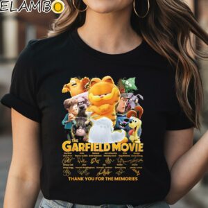 The Garfield Movie Thank You For The Memories T Shirt Black Shirt Shirt