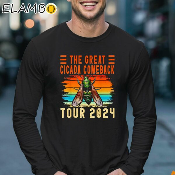 The Great Cicada Comeback Tour 2024 Vintage Shirt Longsleeve 17