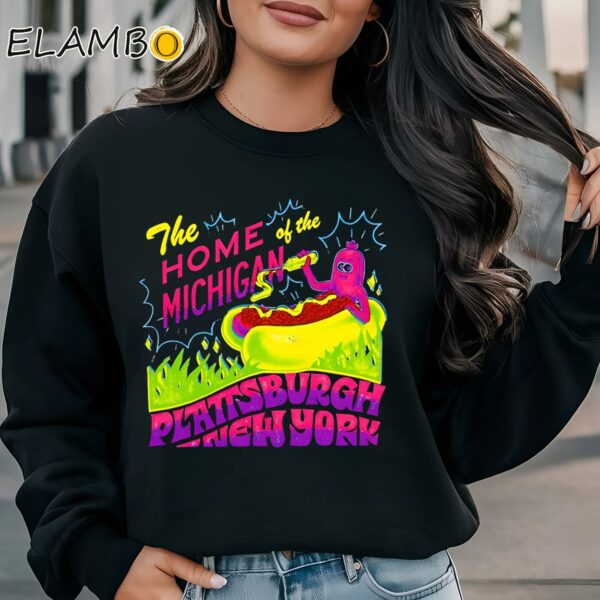 The Home Michigan Plattsburgh New York Shirt Sweatshirt Sweatshirt