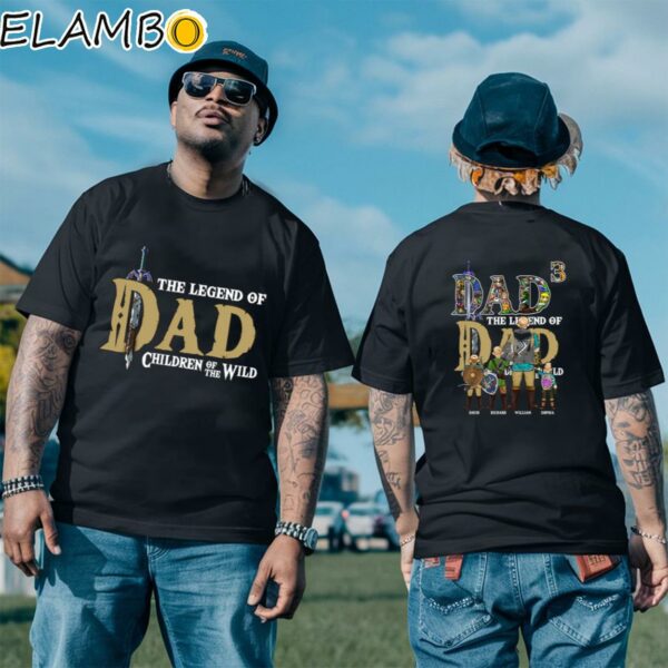 The Legend of Dad Personalized Zelda Dad Shirt Shirt Shirt