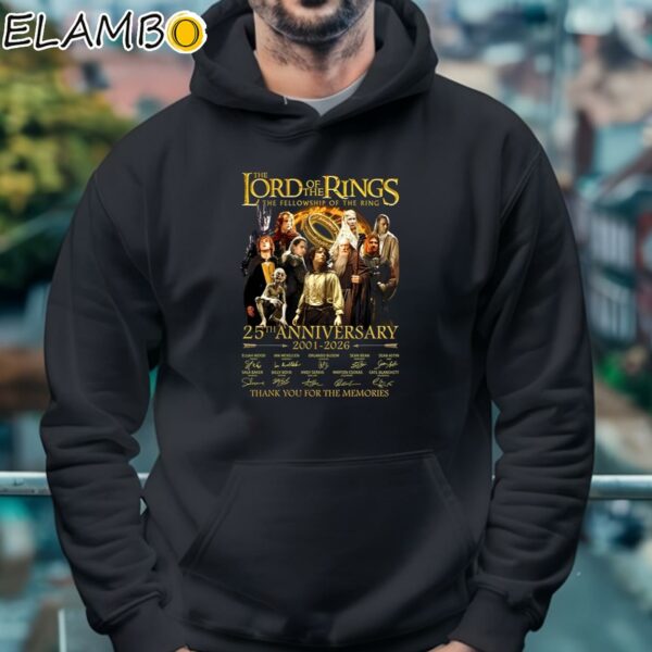 The Lord Of The Rings The Fellowship Of The Ring 25th 2001 2026 Thank You For The Memories Shirt Hoodie 4