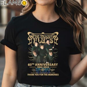 The Moody Blues 60th Anniversary 1964 2024 Thank You For The Memories Shirt Black Shirt Shirt