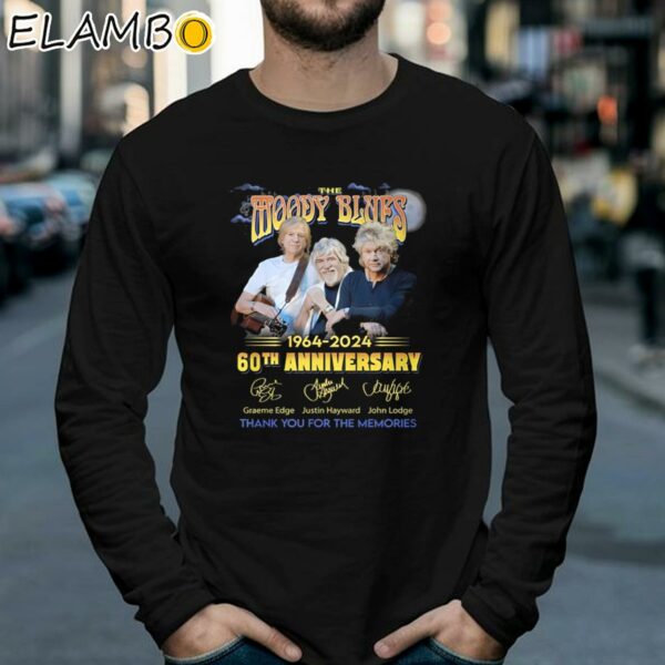 The Moody Blues 60th Anniversary 1964 2024 Thank You For The Memories Signature Shirt Longsleeve 39