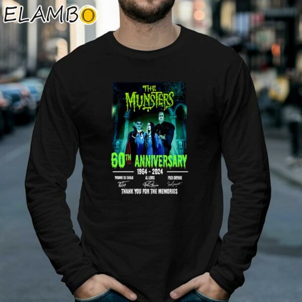 The Munsters 60th Anniversary 1964 2024 Thank You For The Memories T Shirt Longsleeve 39