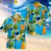 The Muppet Show Cookie Monster 3d Hawaiian Shirt Print Tropical Summer Beach Gift For Men Hawaiian Hawaiian