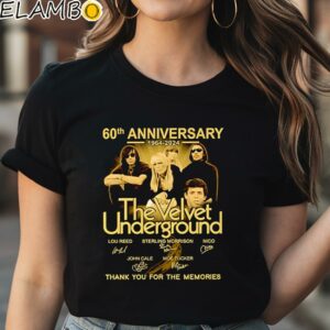 The Velvet Underground 60th Anniversary 1964 2024 Signature Thank You For The Memories Shirt Black Shirt Shirt
