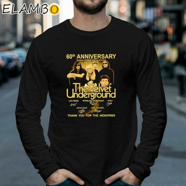 The Velvet Underground 60th Anniversary 1964 2024 Signature Thank You For The Memories Shirt Longsleeve 39