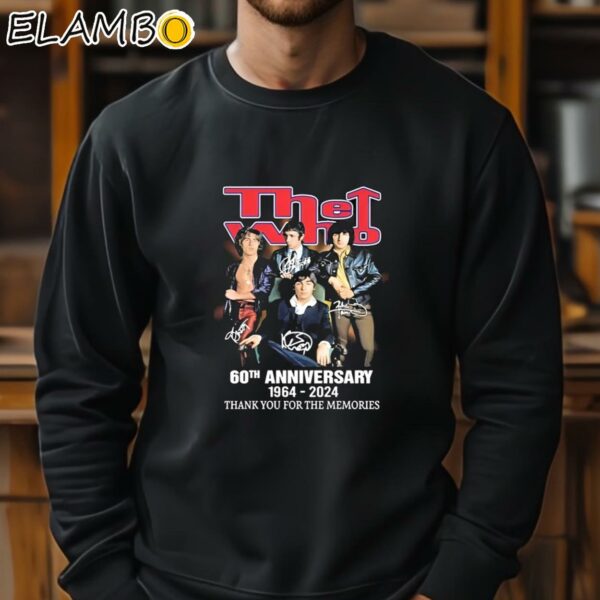 The Who 60th Anniversary 1964 2024 Thank You For The Memories Signatures shirt Sweatshirt 11