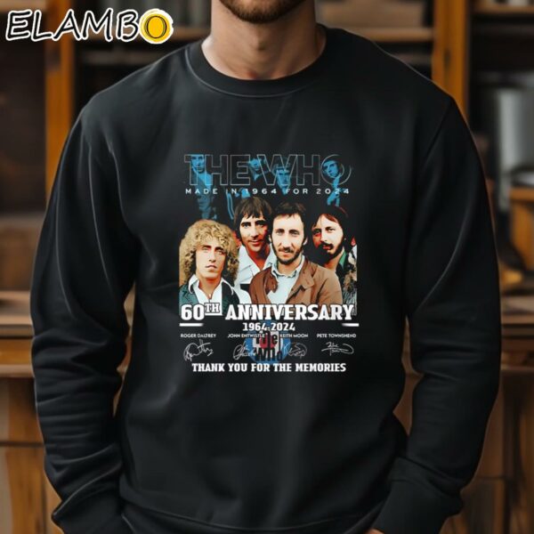 The Who Made In 1964 For 2024 60th Anniversary 1964 2024 Thank You For The Memories Shirt Sweatshirt 11