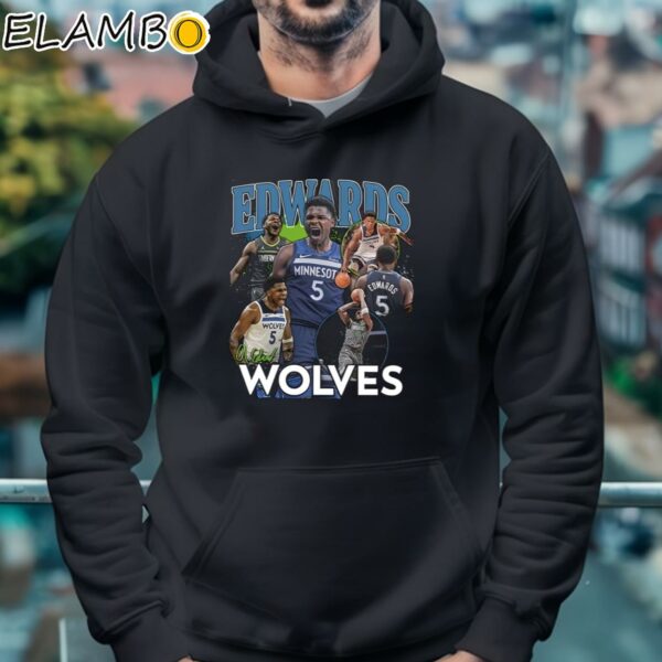 Timberwolves Anthony Edwards Wolves Shirt Hoodie 4
