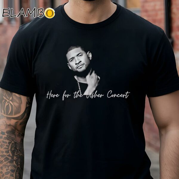 Tour 2024 Usher Past Present Future Shirt Concert Black Shirt Shirts