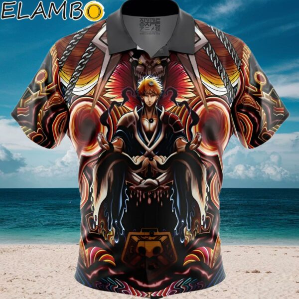 Trippy Kurosaki Ichigo TYBWA Bleach Button Up Hawaiian Shirt Aloha Shirt Aloha Shirt