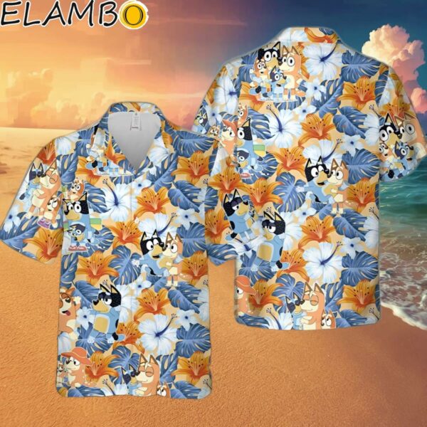Tropical Aloha Bluey Hawaiian Shirt Summer Holiday Gift Hawaaian Shirt Hawaaian Shirt