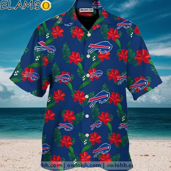 Tropical Flower NFL Buffalo Bills Hawaiian Shirt Aloha Shirt Aloha Shirt