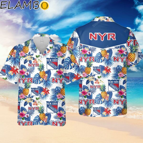 Tropical Fruit New York Rangers Full Printed Hawaiian Shirt Hawaiian Hawaiian