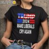 Trump 2024 Make Liberals Cry Again Usa Flag Shirt Black Shirts 9