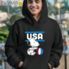 USA Snoopy Basketball Shirt Hoodie 12