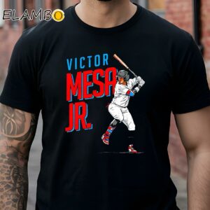 Victor Mesa Jr Miami Marlins Baseball Player Shirt Black Shirt Shirts