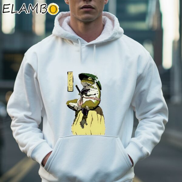 Victorious Samurai Frog shirt Hoodie 36