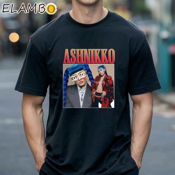 Vintage Rapper Ashnikko Shirt Black Shirts 18