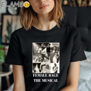 Vintage Taylor Swift Female Rage The Musical T Shirt The Eras Tour Shirt Black Shirt Shirt