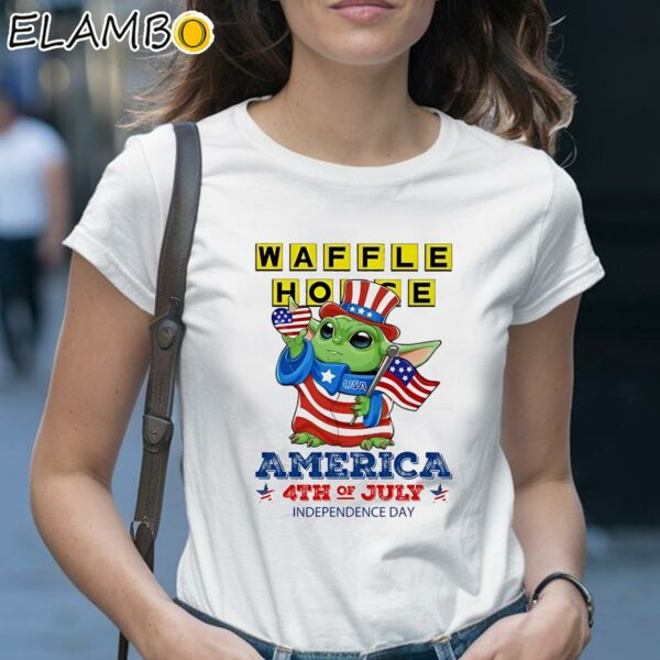 Waffle Baby Yoda America 4th of July Independence Day 2024 Shirt 1 Shirt 28