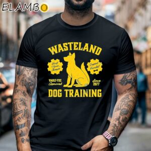 Wasteland Dog Training Woof Never Changes Dogmeat Provided Vault Tec Approved Since 2077 Shirt Black Shirt 6