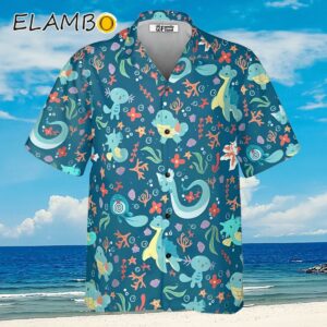 Water Pokemon Pattern Hawaiian Shirt Aloha Shirt Aloha Shirt