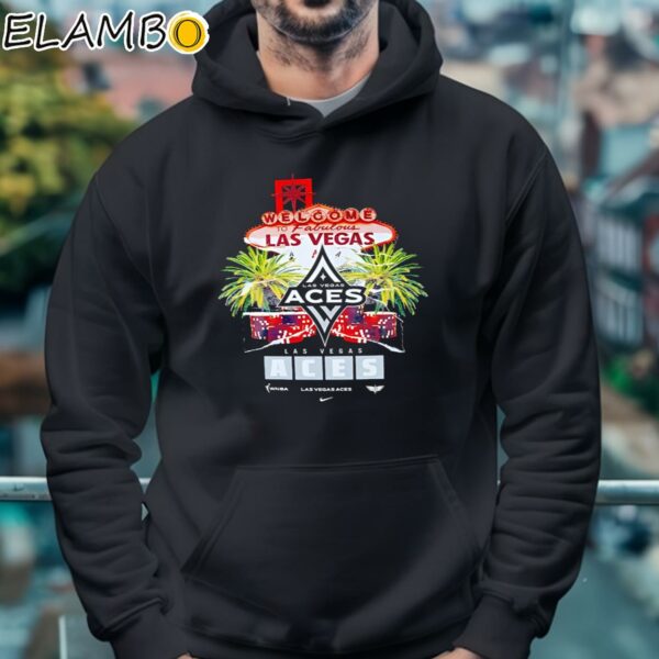 Welcome to Fabulous Las Vegas Aces shirt Hoodie 4