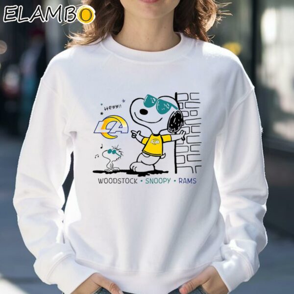 Woodstock Snoopy Rams Cartoon Shirt Sweatshirt 30