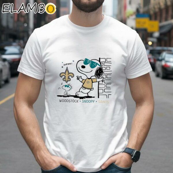 Woodstock Snoopy Saints Shirt 2 Shirts 26