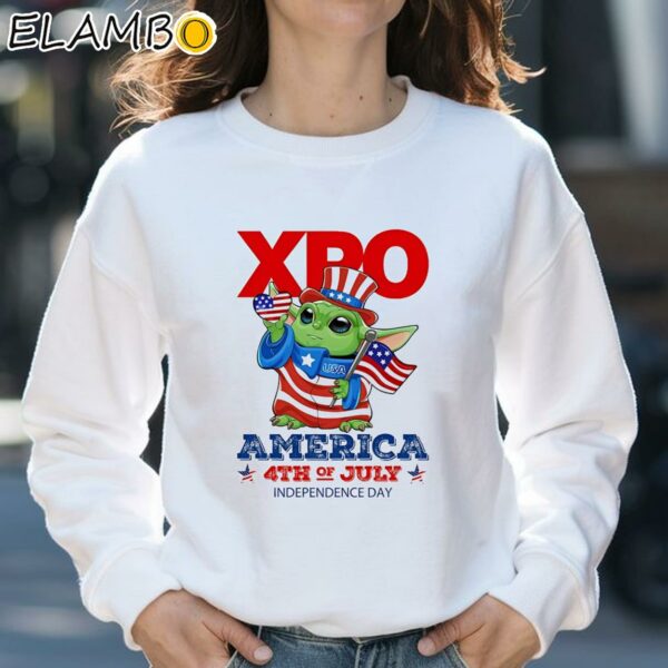 XPO Baby Yoda America 4th of July Independence Day 2024 Shirt Sweatshirt 31