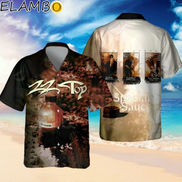 ZZ Top Rock Band Special Sauce Hawaiian Shirt Hawaiian Hawaiian