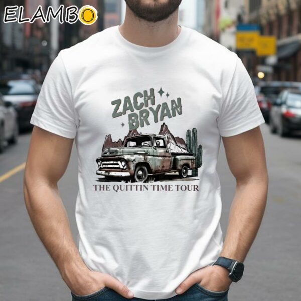 Zach Bryan The Quittin Time Tour 2024 Shirt Zach Bryan Official Merch 2 Shirts 26