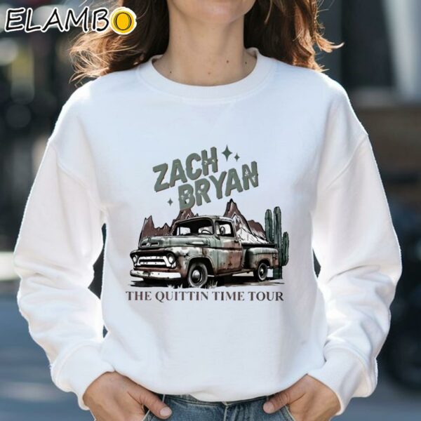 Zach Bryan The Quittin Time Tour 2024 Shirt Zach Bryan Official Merch Sweatshirt 31