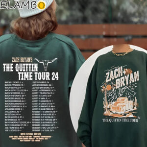 Zach Bryan Tour Merch Zach Bryan The Quittin Time Tour 2024 Sweatshirt Zach Bryan Shirt