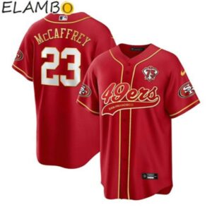 49ers Baseball Gold Jersey NFL Gifts For Men And Women Printed Aloha