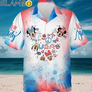 4th Of July Hawaiian Shirts Mickey Mouse American Flag Hawaiian Shirts Aloha Shirt Aloha Shirt