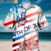 4th of July Hawaiian Shirt for Men Patriotic Gras Holiday Aloha Shirt Aloha Shirt