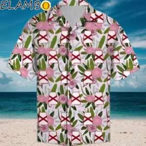 Alabama Camellia Hawaiian Shirt Summer Button Up Aloha Shirt Aloha Shirt