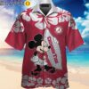Alabama Crimson Tide And Mickey Mouse Hawaii Shirt Summer Button Up Shirt Hawaiian Hawaiian